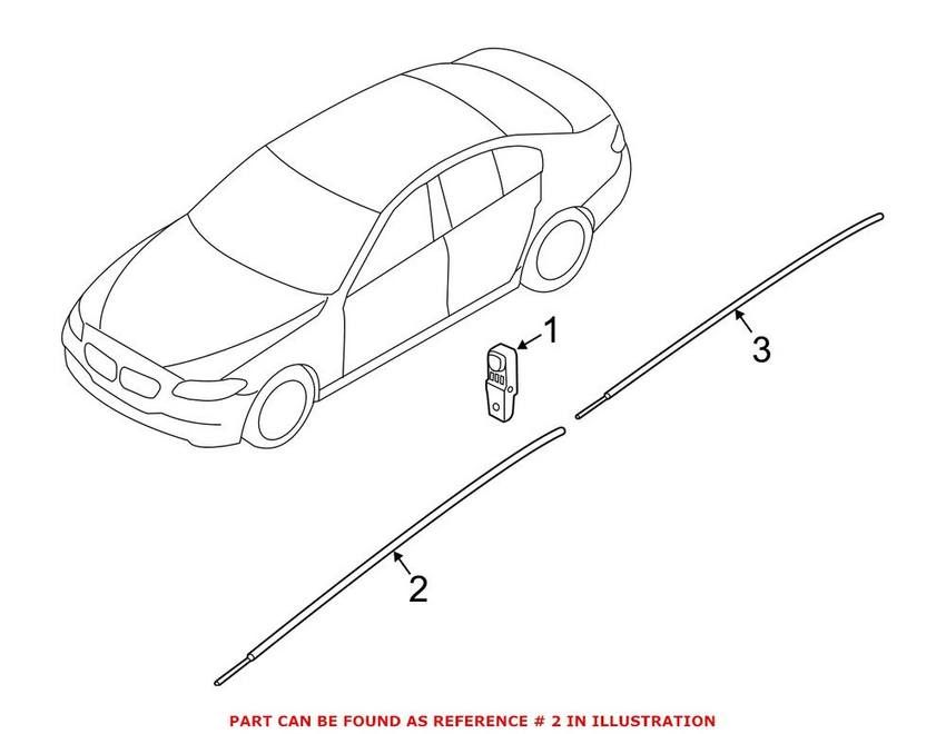 BMW Courtesy Light - Driver Left 63319186639